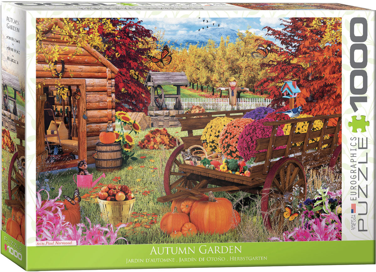 Autumn Garden 1000pc Puzzle