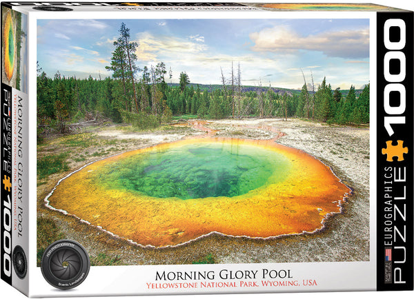 Morning Glory Pool 1000pc Puzzle
