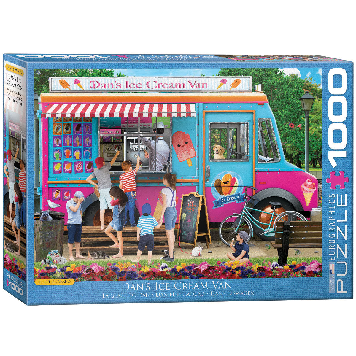 Dan's Ice Cream Van 1000pc Puzzle