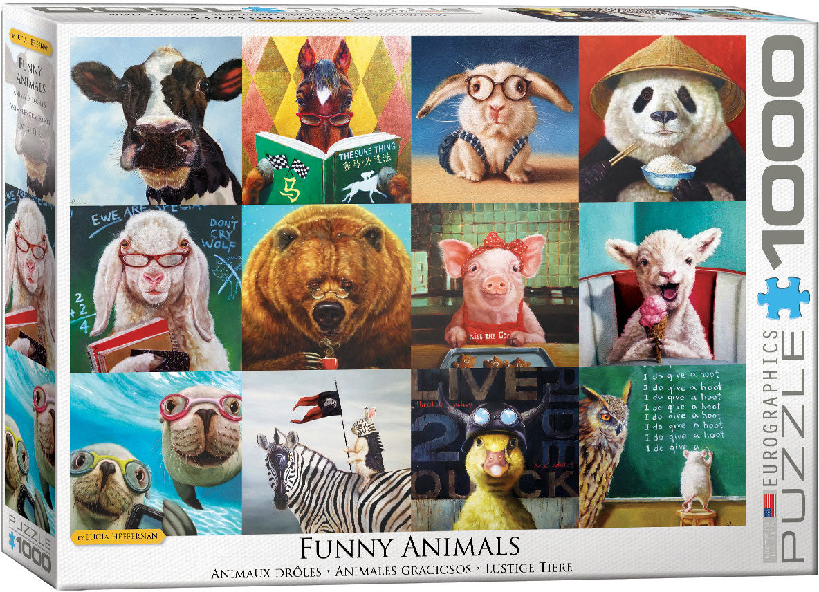 Funny Animals 1000pc Puzzle