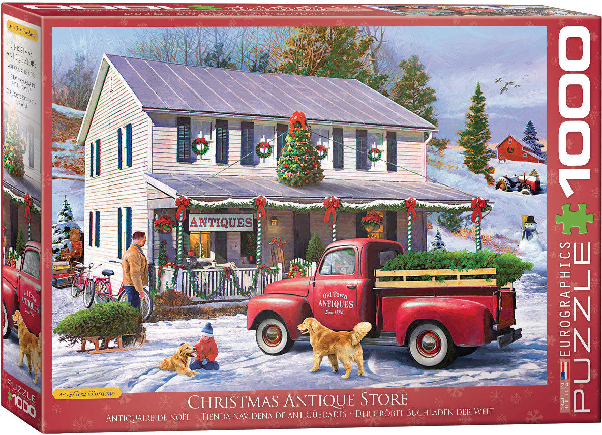 Antique Christmas Store 1000pc Puzzle