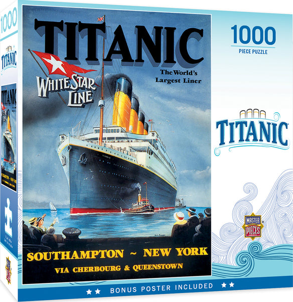 Titanic White Star Line 1000pc Puzzle