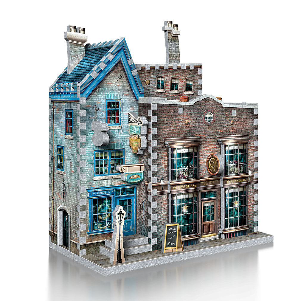 Ollivander's Wand Shop and Scribbulus 3D Puzzle