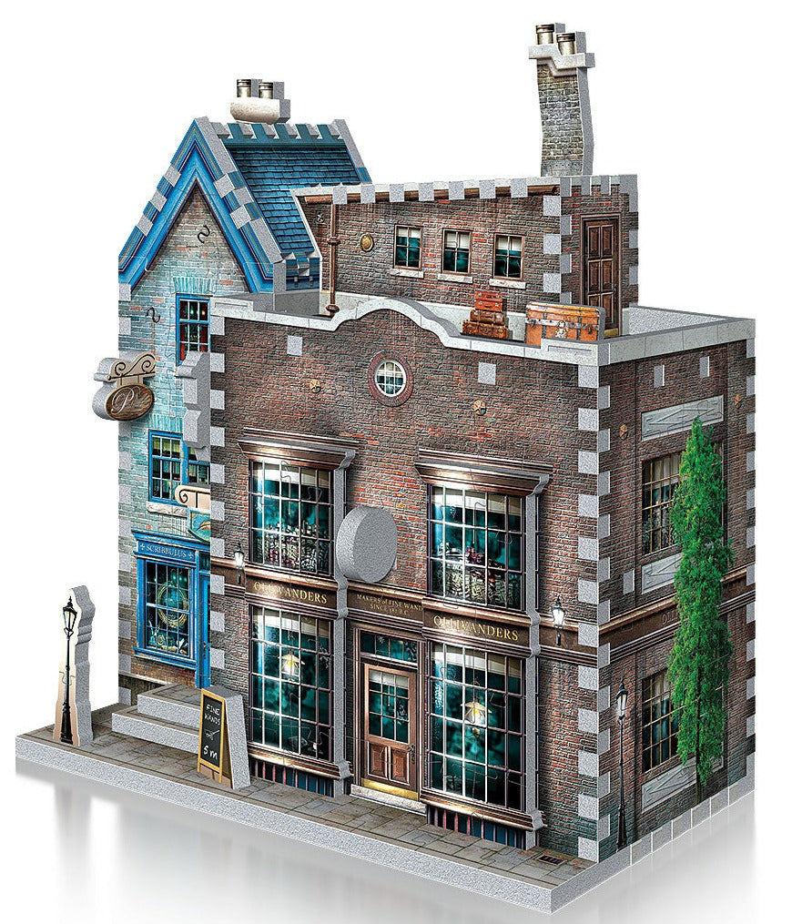 Ollivander's Wand Shop and Scribbulus 3D Puzzle