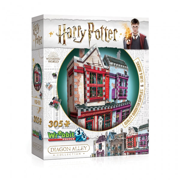 Quality Quidditch Supplies and Slug and Jiggers 3D Puzzle
