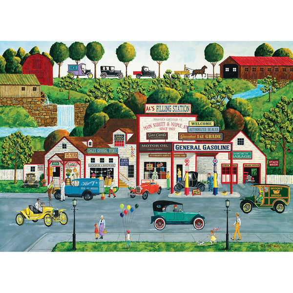 Old Filling Station 1000pc Puzzle