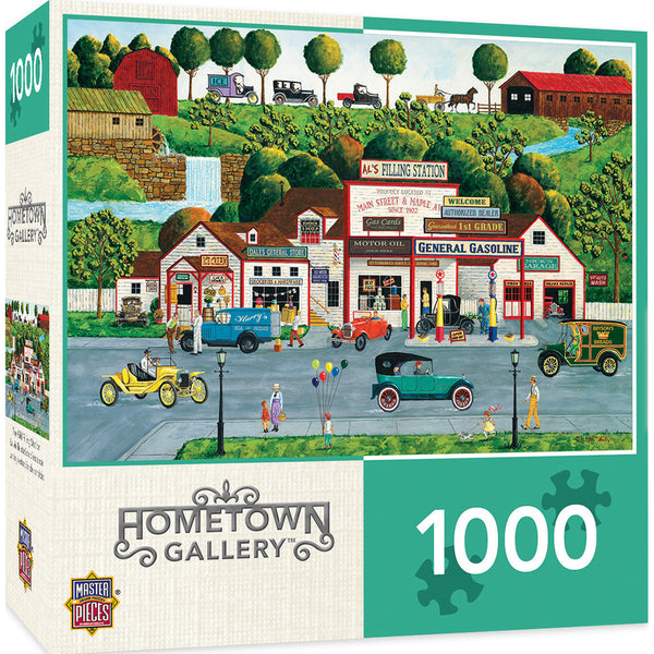 Old Filling Station 1000pc Puzzle