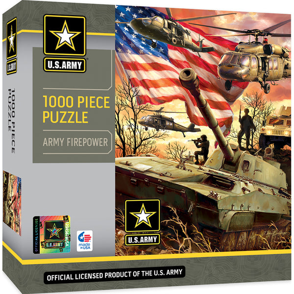 US Army Firepower 1000pc Puzzle