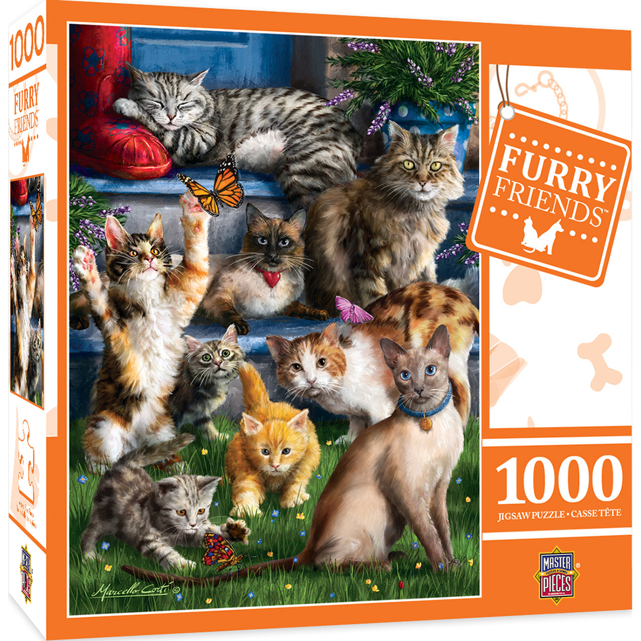 Butterfly Chasers 1000pc Puzzle