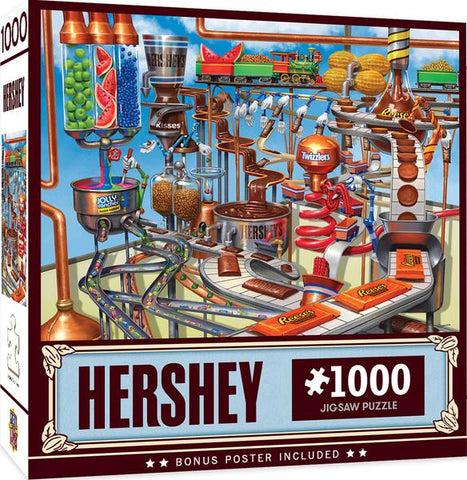 Hershey's Chocolate Factory 1000pc Puzzle