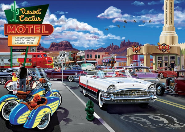 Drive Through on Rt. 66 1000pc Puzzle