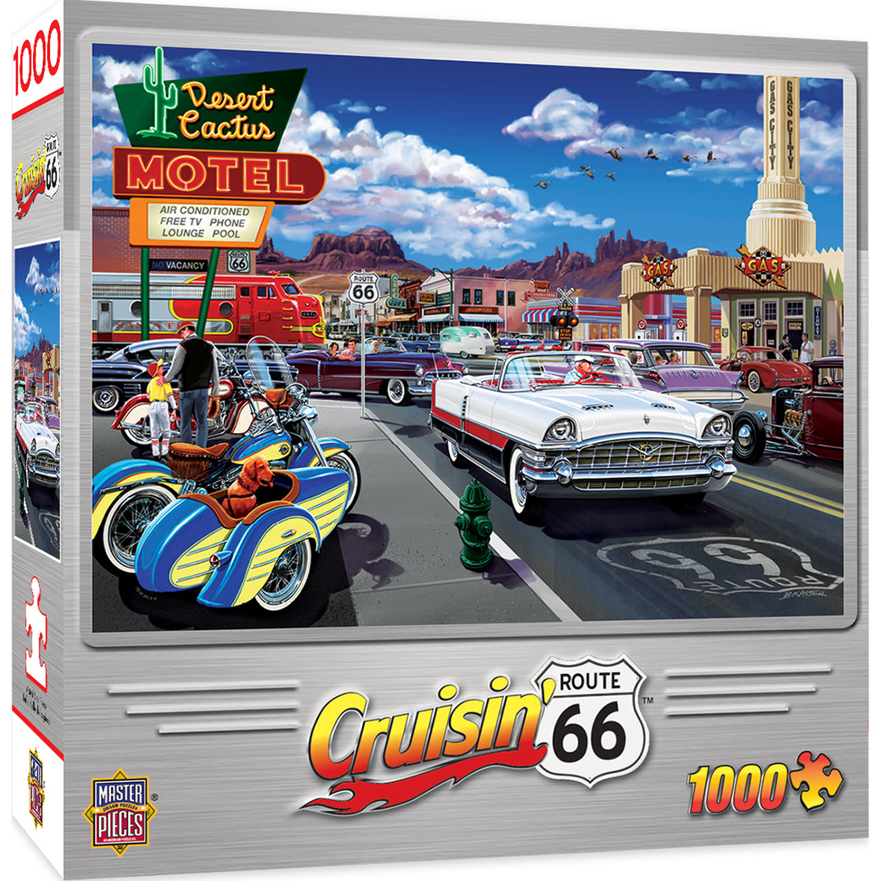Drive Through on Rt. 66 1000pc Puzzle
