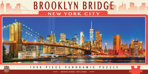 Brooklyn Bridge Panoramic 1000pc Puzzle