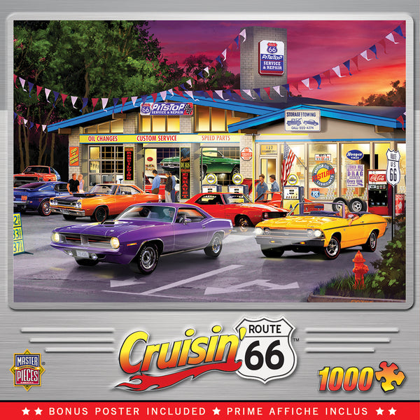 Route 66 Pitstop 1000pc Puzzle