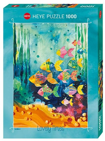 Shoal of Fish Lovely Times 1000pc Puzzle
