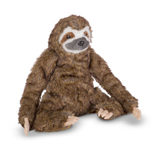 Lifelike Plush Sloth