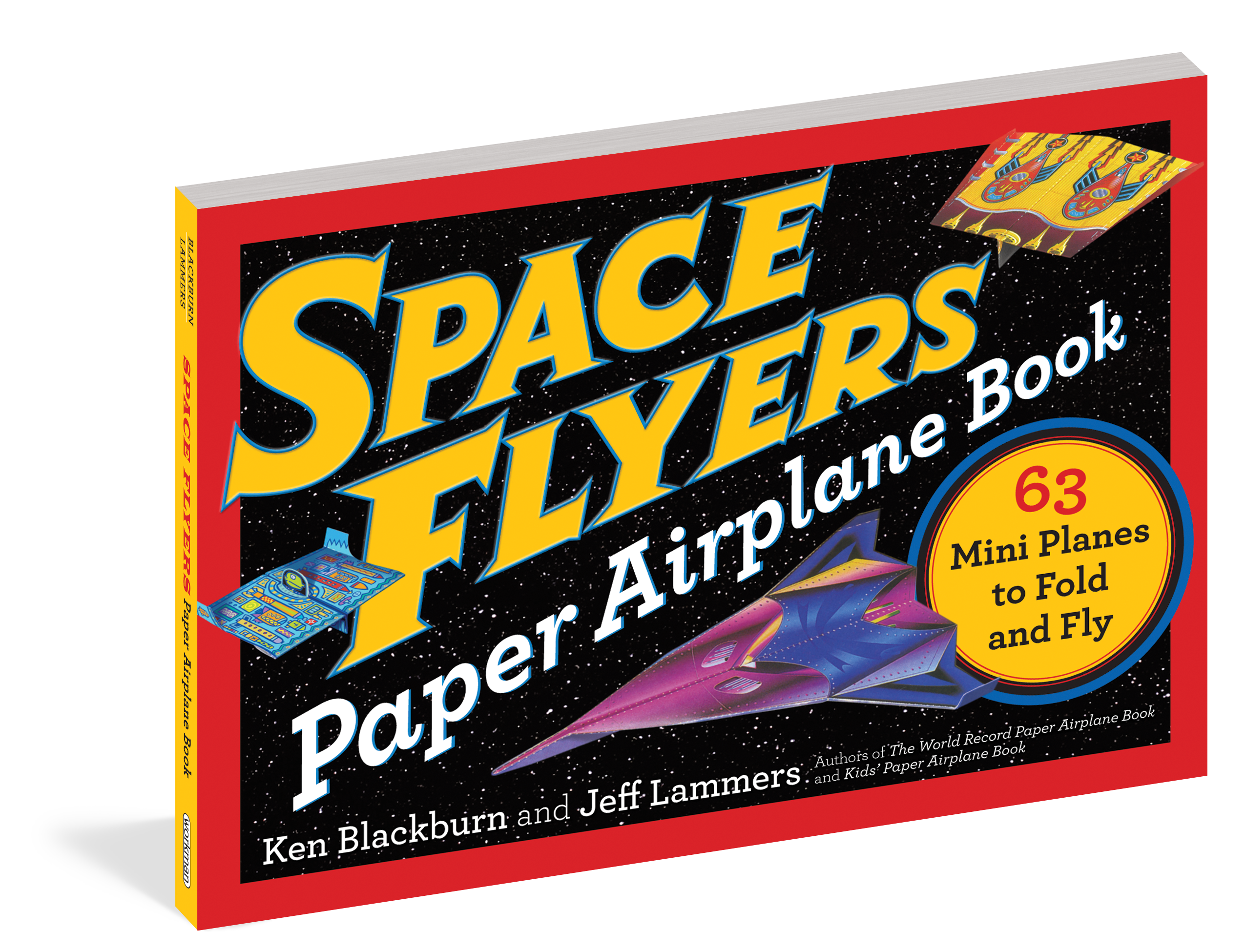 Space Flyers Paper Airplane Book