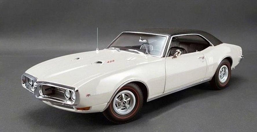 1/18 Scale diecast model car of 1968 Pontiac Firebird.