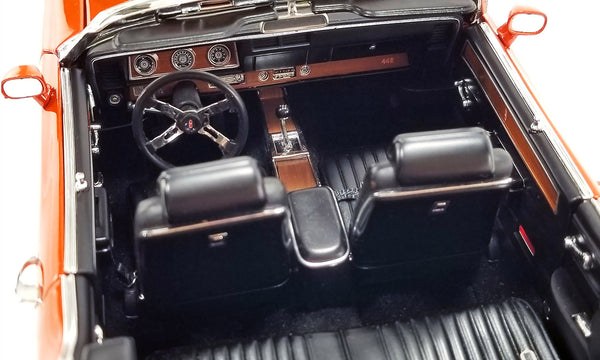 1/18 1972 Oldsmobile 442 W-30 Convertible (Flame Orange)