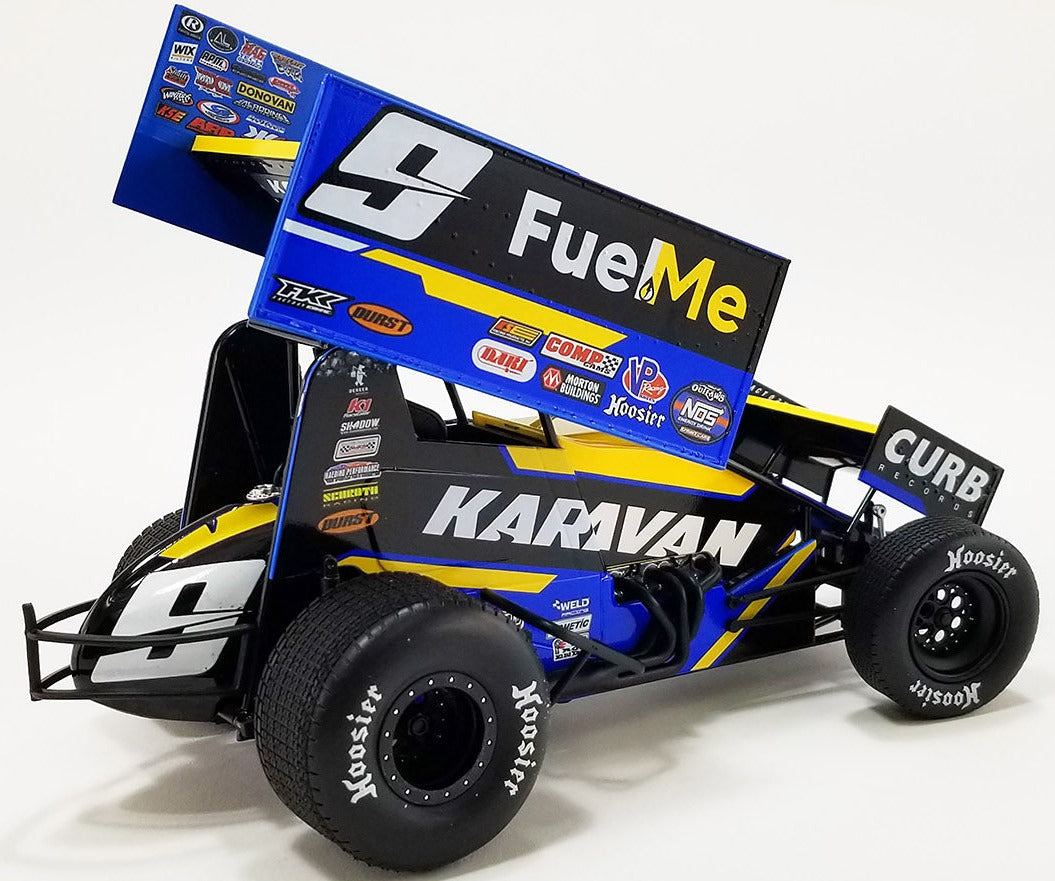 1/18 22 #9 Karavan Sprint Car
