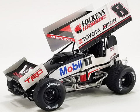 1/18 2022 #8 Aaron Reutzel "Mobil 1" Roth Motorsports "World of Outlaws"