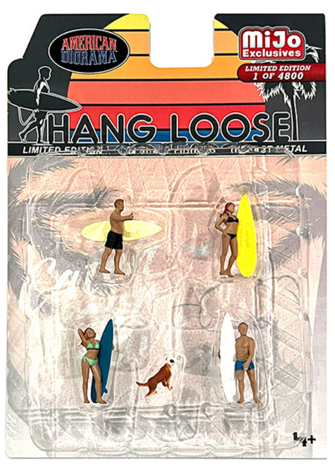 1/64 Hang Loose Figure Set 5 Pieces
