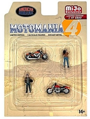 1/64 Motorama 4 Figure Set