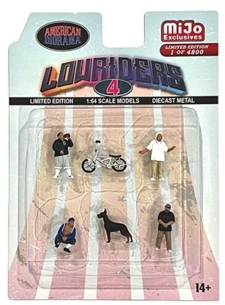 1/64 LowRiders 4 Figures