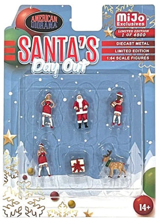 1/64 Santa's Day Out Figures