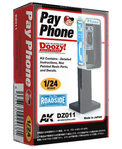 1/24 Doozy Pay Phone (Resin)