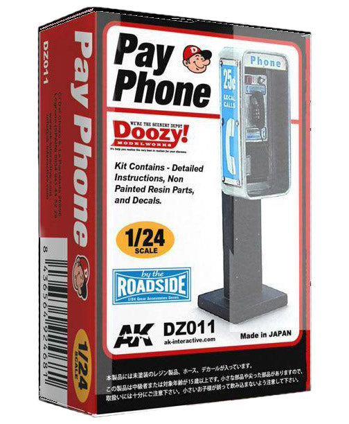 1/24 Doozy Series: Pay Phone (Resin) Kit