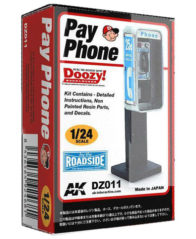 1/24 Doozy Series: Pay Phone (Resin) Kit
