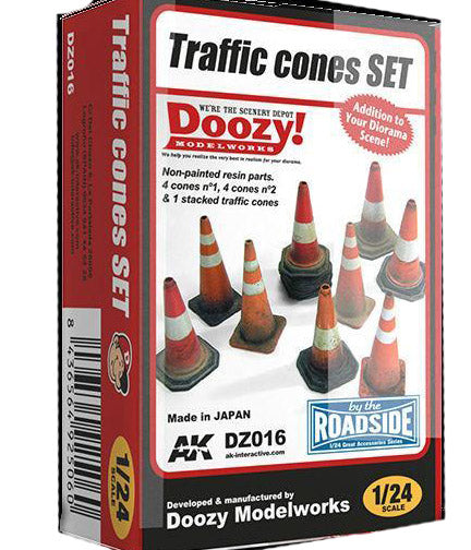 1/24 Traffic Cones Set