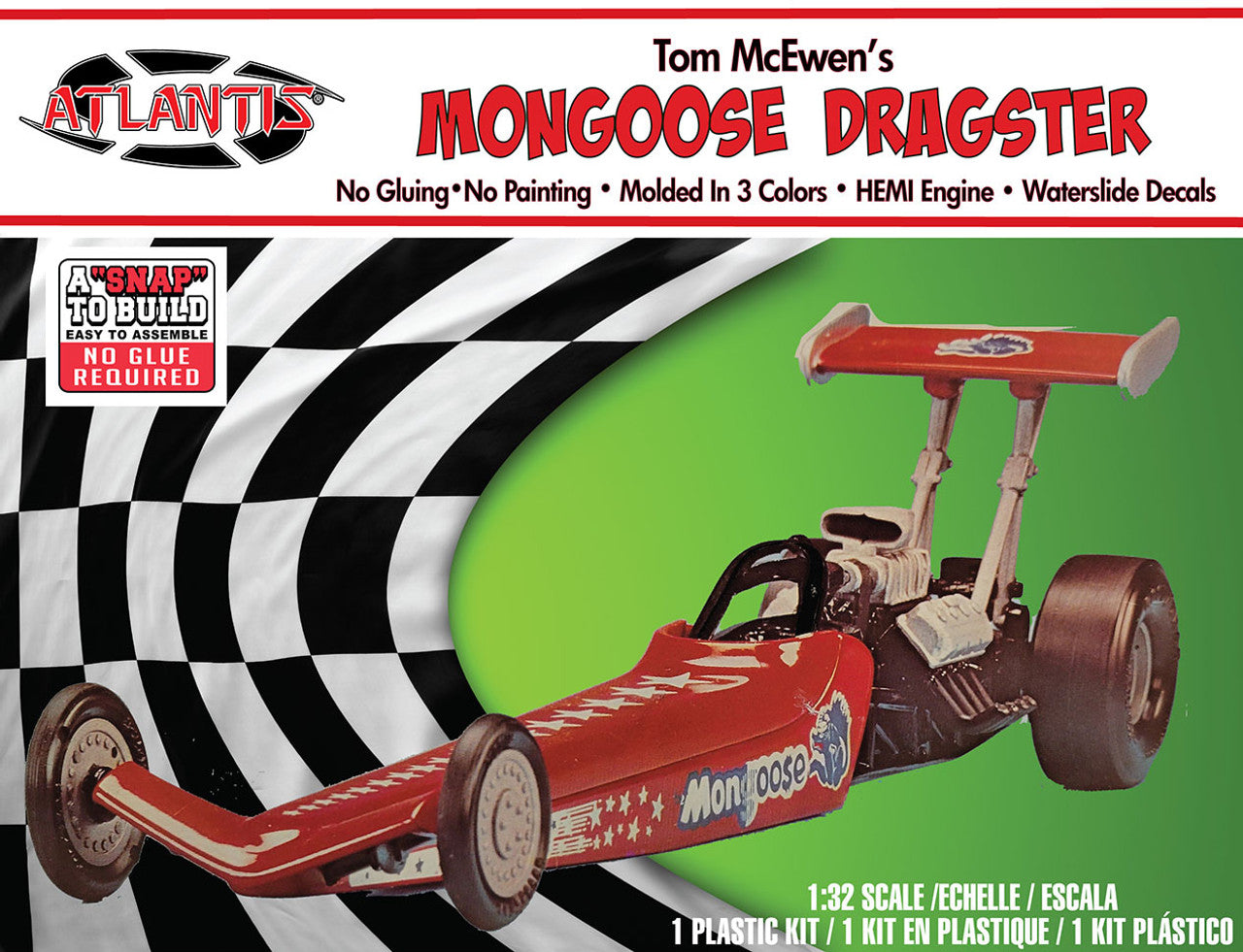 1/32 Tom McEwen Rail Dragster Snap