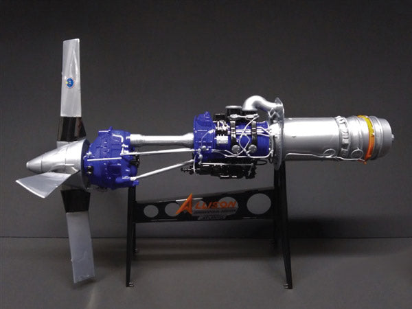 1/10 Allison Prop Jet 501-D13 Engine