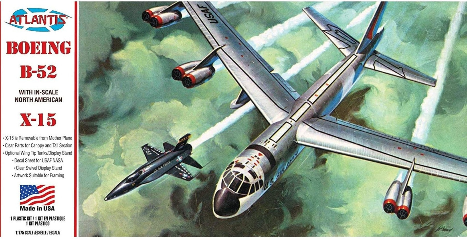 1/175 B52 Bomber/X15 Aircraft