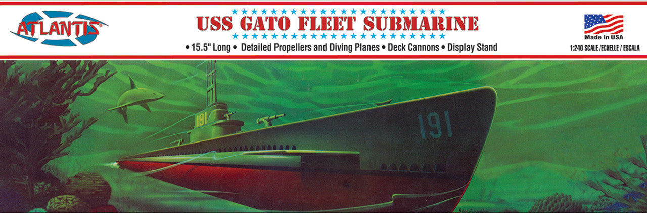 1/240 Gato Class Submarine