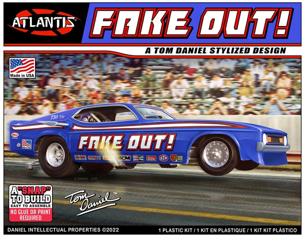1/32 Tom Daniels Fake Out! Funny Car Snap Together