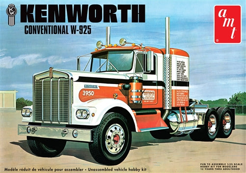 1/25 Kenworth Conventional W925 Semi Tractor