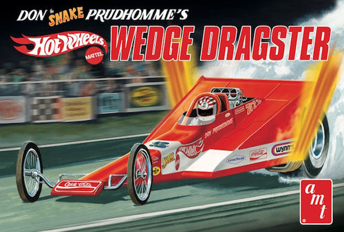 1/25 Coca Cola Hot Wheels Wedge Rear Engine AA/Fuel Dragster "New Tooling" Don Snake Prudhomme