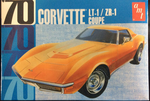 1/25 Scale 1970 Chevy Corvette Coupe Plastic