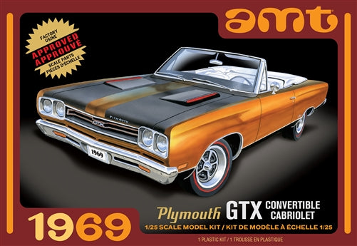 1/25 1969 Plymouth GTX Convertible 2T