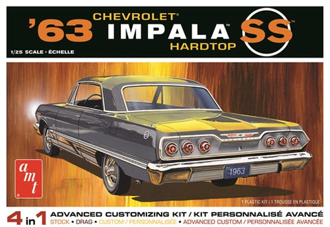 1/25 1963 Chevy Impala SS 4 in 1