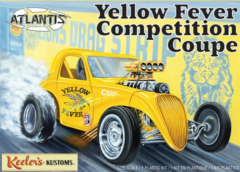 1/25 Keeler's Kustoms Yellow Fever Competition Coupe