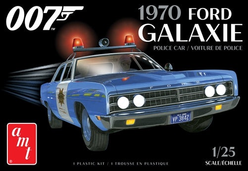 1/25 1970 Ford Galaxie Police Car "Las Vegas Metropolitan Police Dept" "Diamonds Are Forever"