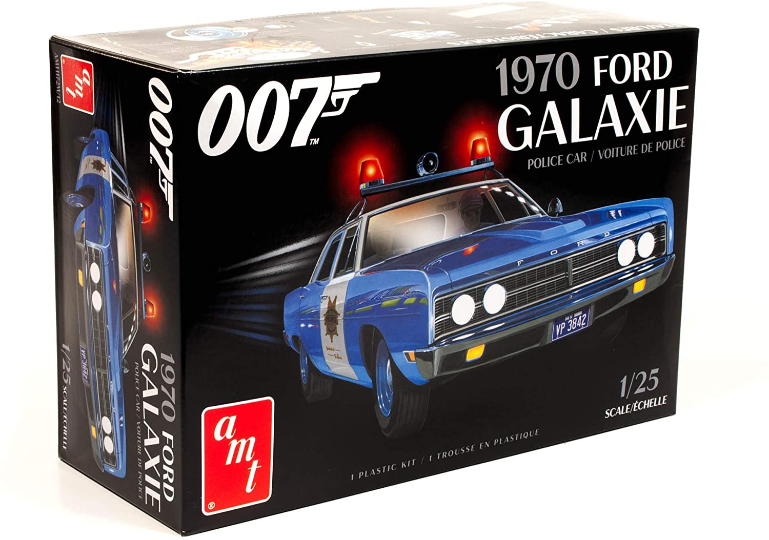1/25 1970 Ford Galaxie Police Car "Las Vegas Metropolitan Police Dept" "Diamonds Are Forever"
