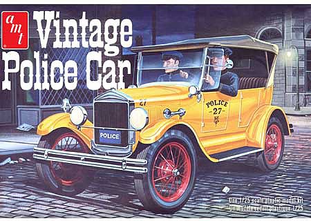 1/25 1927 Ford T Vintage Police Car