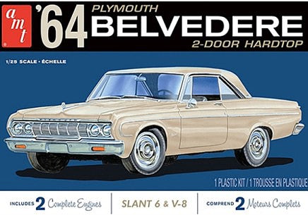 1/25 1964 Plymouth Belvedere with Slant 6 Engine