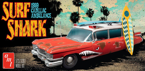 1/25 1959 Cadillac Ambulance  'Surf Shark'