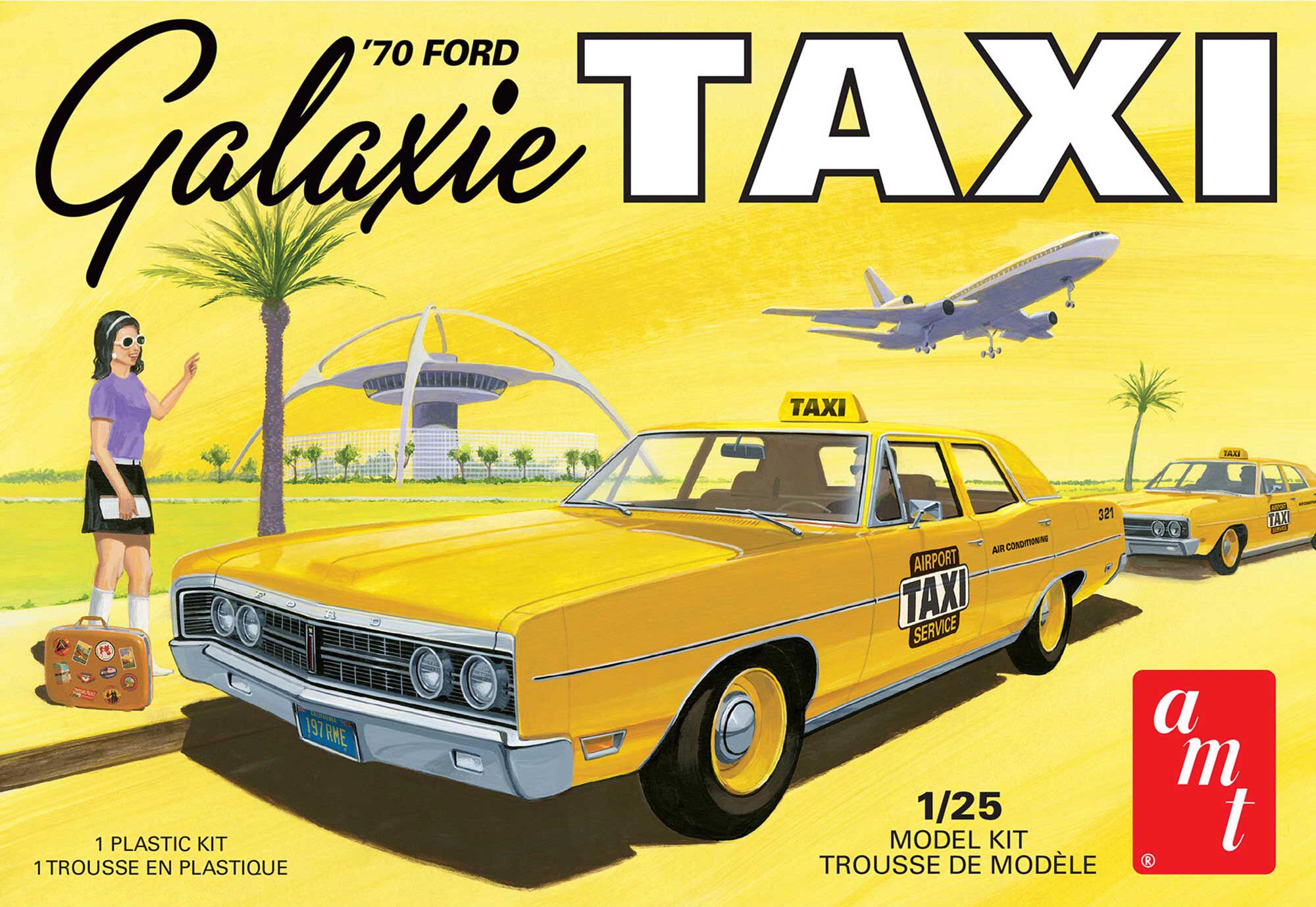 1/25 1970 Ford Galaxie Taxi